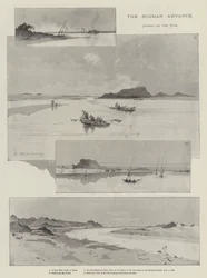 The Soudan Advance, Scenes on the Nile